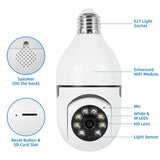 Wireless Security 360° Bulb Camera - Smart WiFi CCTV Camera