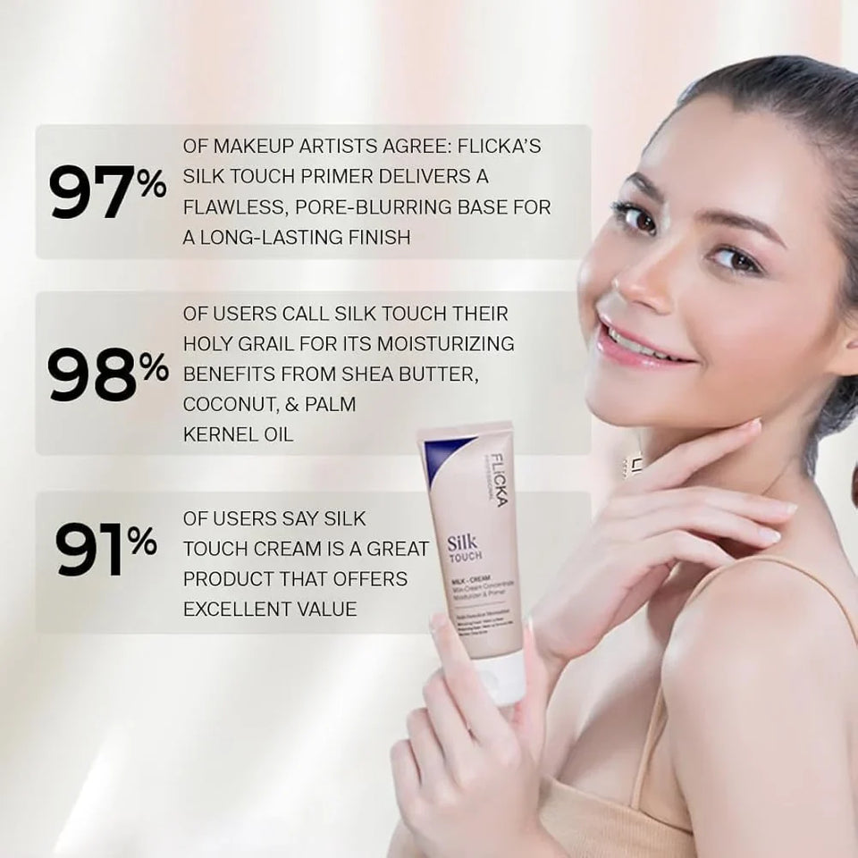 Flicka Silk Touch l Primer and Moisturizer (&  7 Days Return Policy)