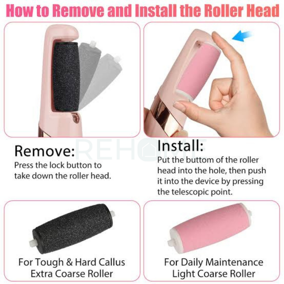Flawless Pedi Callus Remover - (IMPORTED)