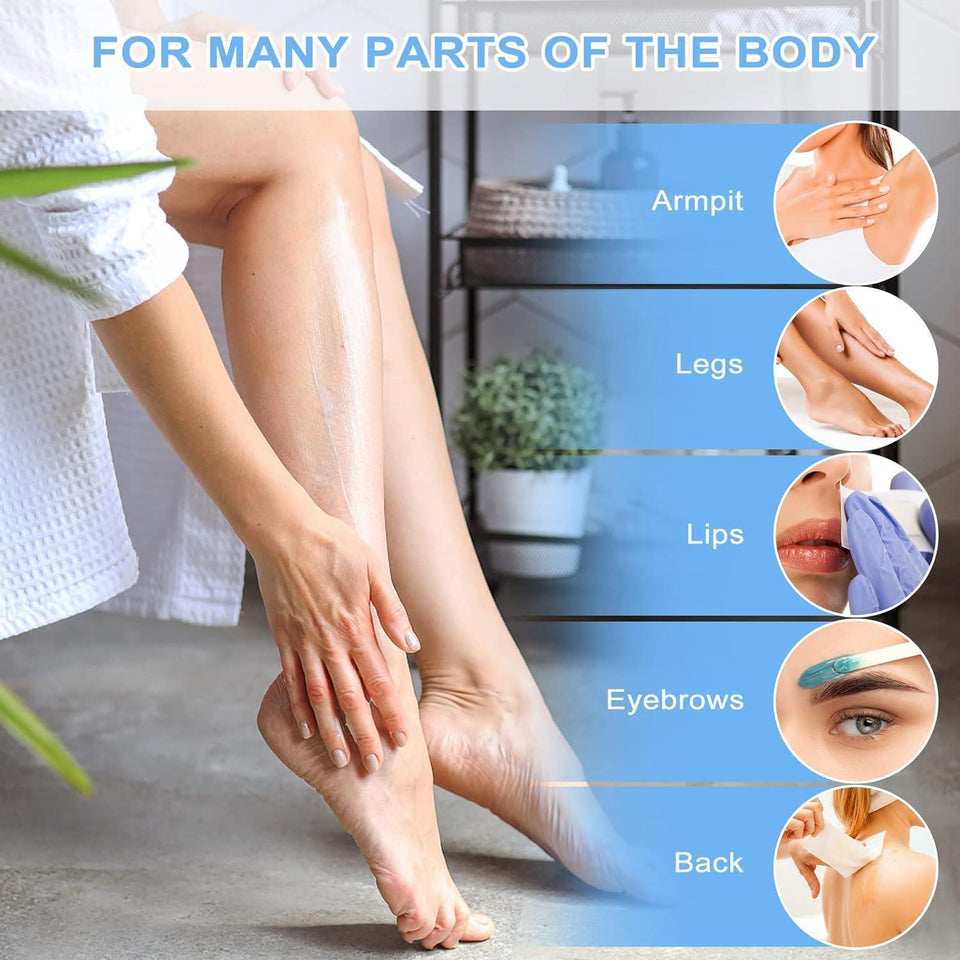 Hybertack Sugar Hair Removal Wax – Natural & Gentle Hair Removal