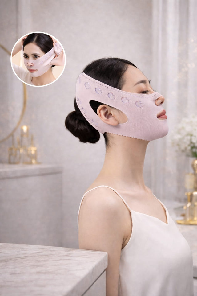 V Lifting Mask – Face Lifting Bandage | Double Chin Reducer | Elastic Face Slimming Strap
