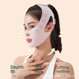 V Lifting Mask – Face Lifting Bandage | Double Chin Reducer | Elastic Face Slimming Strap