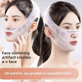 V Lifting Mask – Face Lifting Bandage | Double Chin Reducer | Elastic Face Slimming Strap