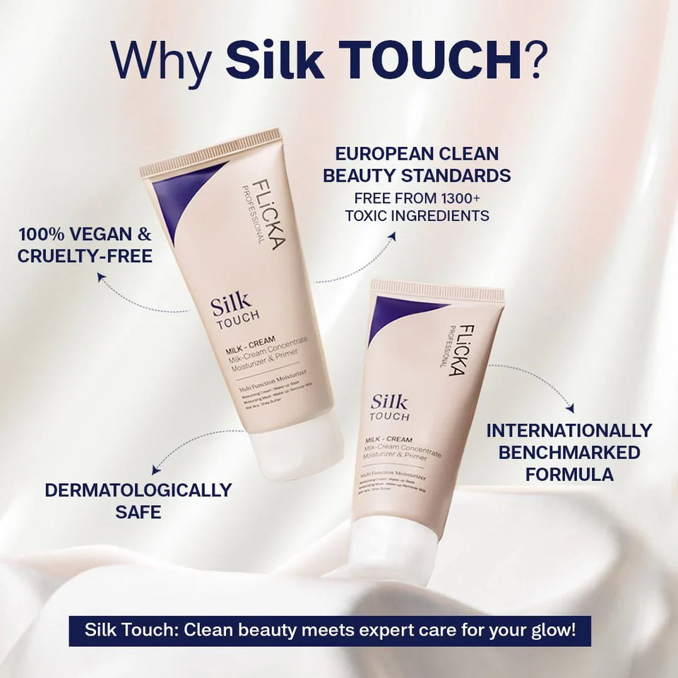 Flicka Silk Touch l Primer and Moisturizer (&  7 Days Return Policy)